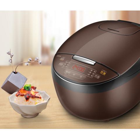 美的（Midea）電飯煲 家用多功能 一鍵快速 4/5L匠銅聚能釜內(nèi)膽（24小時(shí)智能預(yù)約） 口碑爆款丨
