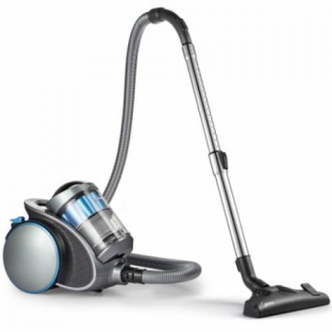 美的（Midea）吸塵器VC1708家用無(wú)耗材臥式吸塵器