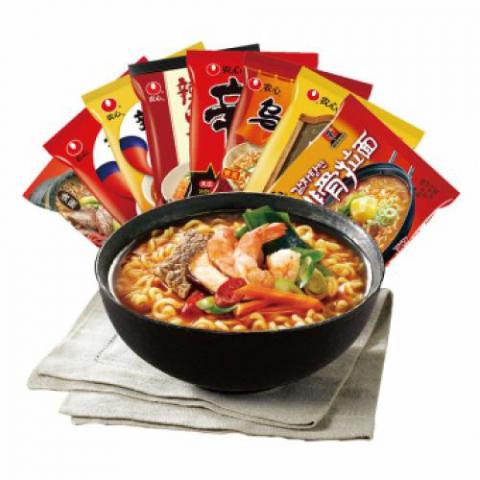 經(jīng)典8連包 分享裝 拉面禮袋 968g