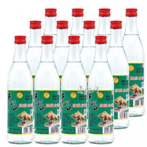 汾酒 白酒 黃蓋玻汾 清香型 高度白酒 53度 475ml*6瓶 整箱裝