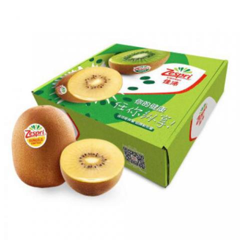 陽光金奇異果 6個裝 經(jīng)典36號果 單果重約90-100g 水果禮盒 生鮮水果