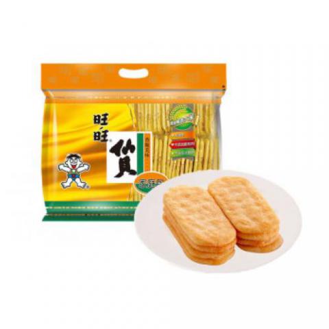 旺旺 仙貝 零食 膨化食品 餅干糕點(diǎn) 家庭裝 400g