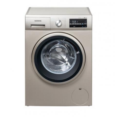 西門(mén)子8kg變頻滾筒洗干一體機(jī)淺金色BLDC電機(jī)3D立體烘干變速節(jié)能WD14G4631W