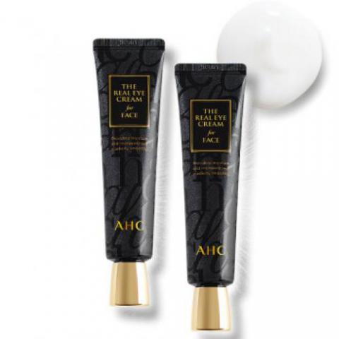 AHC 臻致多效護(hù)理眼霜套裝 30ml*2 全臉可涂 改善細(xì)紋 淡化黑眼圈 提亮眼周 修護(hù)抗皺 凝潤(rùn)保濕